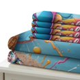 thumbnail image 5 of 3D Ice Cream Printed Comforter Cover Set Children Adult Unique Design Bedding Set Bedroom Decor,Full (80"x90"), 5 of 5