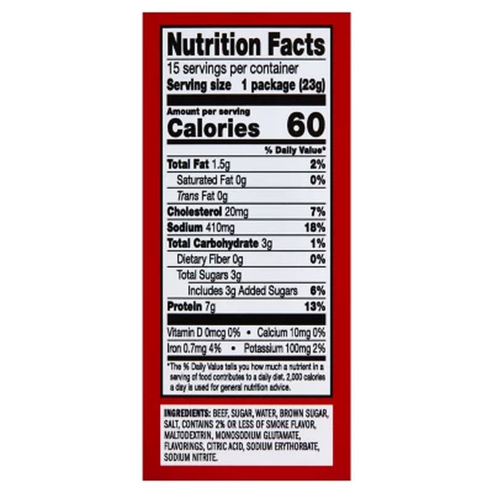 Jack Link&rsquo;S Original Tender Style Beef Steak 15 Ct.