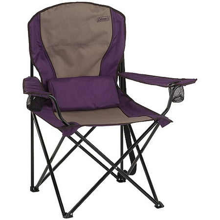 Coleman Oversized Quad Chair with Lumbar Support, Purple