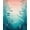 Pink Blue, Pattern 8, variant on ODIKA 8'x10' Washable Area Rug Durable, Non-Slip Mermaid Gradient Fish Scale Ombre Seashell Border for Living Room, Under Sectional, Family