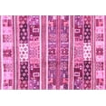 thumbnail image 1 of Ahgly Company Indoor Rectangle Abstract Pink Modern Area Rugs, 5' x 7', 1 of 4