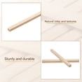 thumbnail image 3 of Unique Bargains 3/8 Inch Dowel Rods Wood Sticks 6 Inch Long Square Wooden Dowels 30 Pcs, 3 of 6
