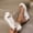 White, variant on Jamicy Summer Sandals for Women Fashion Elastic Ankle Strap High Heel Open Toe Elegant Dress Shoes Comfortable Party Wedding Sandals