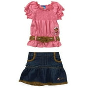 Nick Jr. - Dora the Explorer Western Wear 2-Piece Skirt Set