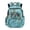 Cyan Tractor Print, variant on HUIACONG Cute Pink Axolotl Bubble Tea School Backpack for Teens Girls Age 7-18 Multi Pockets Adjustable Padded Straps Water Resistant Large Capacity Bookbag for School Travel Daily Use