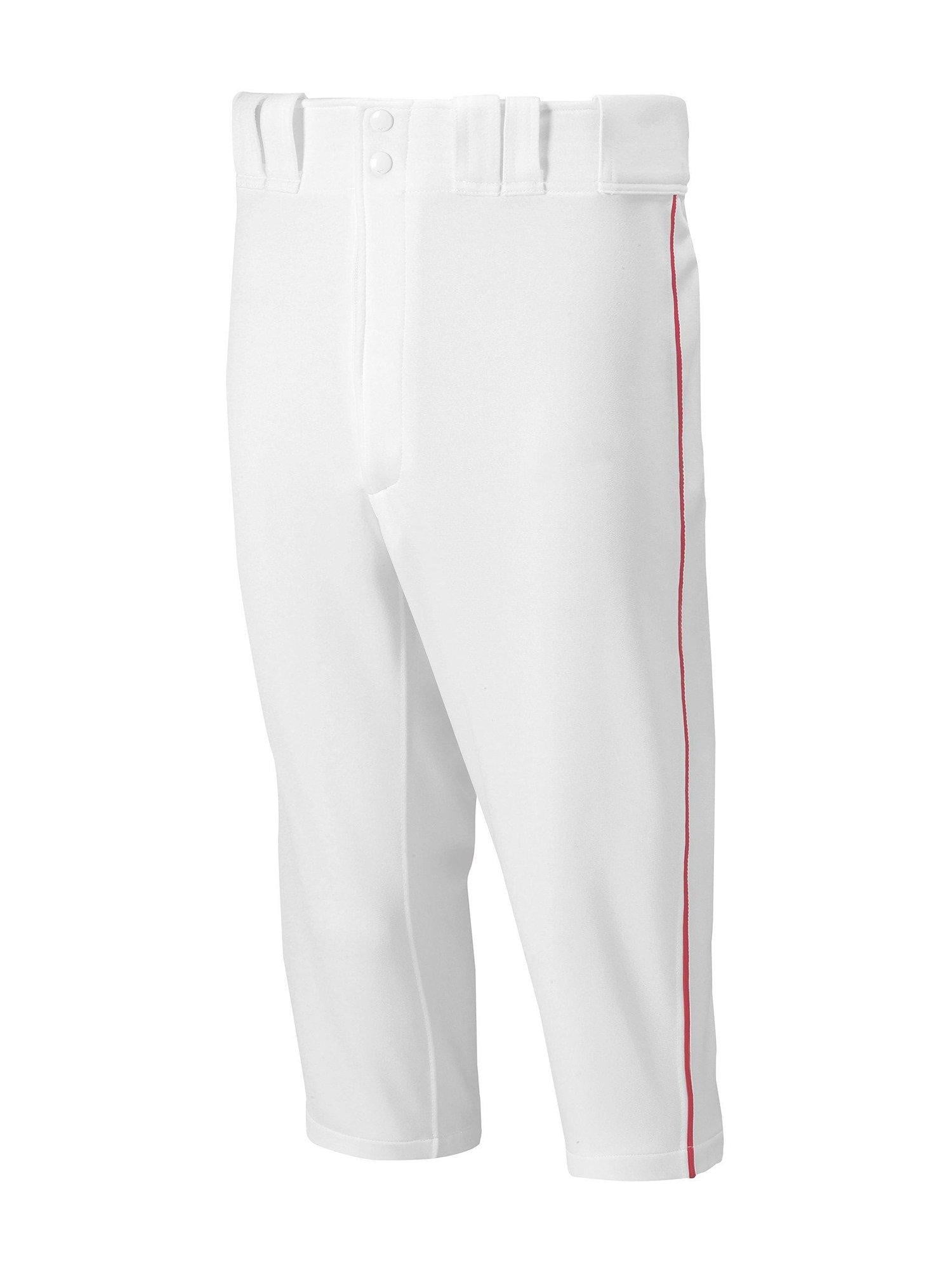 mizuno men's premier short piped baseball pant