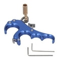 thumbnail image 2 of Bow Release Aids, 4 Fingers Release Aid Aluminum Alloy High Sensitivity Adjustable Compound Bow Release Aids, 2 of 8