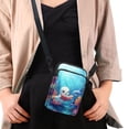 thumbnail image 4 of HELLHERO Whale Coral Pattern Leakproof Crossbody Sling Bags for Adult, Outdoor Daily Use, 4 of 7
