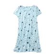 thumbnail image 2 of Women’s Nightgowns JIANLAI Woven Cotton Round-Neck Pajamas, Women’s Plus-Size Clothing Soft Material Quick-Drying Fabric Casual Pajamas, Cute Cartoon Homewear Knitted Cotton S-XL, 2 of 3
