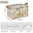 thumbnail image 7 of Yayeee Foldable Storage Basket for Shelves with Handles Waterproof Cloth Bins, Forest Pattern, 7 of 7