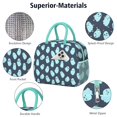 thumbnail image 4 of Womens Halloween Ghost Pattern Lunch Box for Work,Insulated Lunch Bag for Women,Loncheras Para Mujer,Leakproof Adult Lunch Bag for Work,Beach,Travel,Picnic,Camping, 4 of 7
