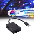 thumbnail image 1 of 2X USB1000F-LX USB 3.0 Gigabit Fiber Ethernet Network Adapter Single Mode 1310Nm 10Km LC Optic Module SFP NIC RTL8153, 1 of 6