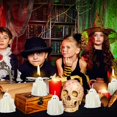 thumbnail image 3 of 10 Piezas Velas Fantasma de Halloween YONGSHENG Decoración Vela Gótica Espeluznante, 3 of 5