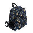 thumbnail image 2 of FORMRS School Backpack with Front Zippered Pocket 12" Student Travel Daypack, Elegance Art Pattern, 2 of 6
