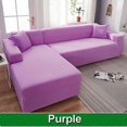 thumbnail image 4 of Solid Sofa Cover For Living Room Sofa Cover Elastic L -shaped Corner Sofa Cover Stretch Cover For Sofa, 4 of 5