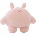 thumbnail image 1 of 9" Soft Plush Rabbit Toy - Cylindrical Body Pillow for Kids, Cute Stuffed Animal for Bedding & Nap Time, 1 of 4