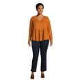 thumbnail image 3 of Just My Size Women's Plus Size 4-Pocket Stretch Bootcut Jeans, 3 of 6