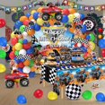 thumbnail image 4 of Decoraciones de fiesta Miucat Monster Truck Birthday Boys, 4 of 6