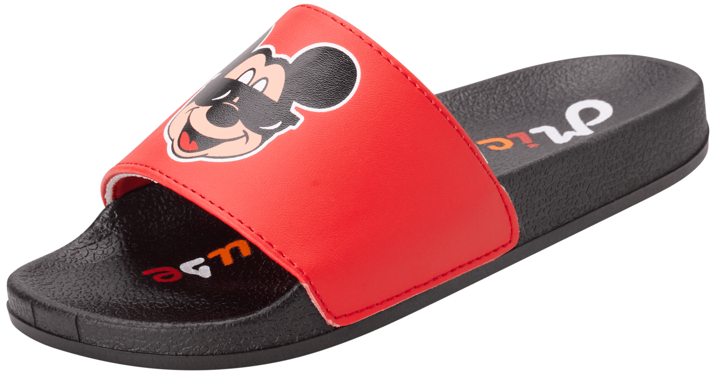 Disney Boys' Mickey Mouse Sandals SlipOn Slides (Toddler/Little Kid