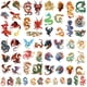 thumbnail image 1 of Tatuajes Temporales FUNTATTOO 60PCS Pegatinas Impermeables de Dragón, 1 of 7