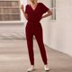 thumbnail image 5 of Women Romper Comfortable Short Sleeve Top Polyester Fabric Waist Down Jumpsuit Machine Washing V Neck  for Daily Wear for Shopping ANGGREK Otros, 5 of 7