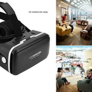 Virtual Reality 3D VR Glasses w/ Earphone for 3.5"-6.0" Android iOS Phones,VR Glasses