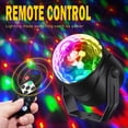 thumbnail image 3 of Disco Ball Party Lights, 3-Pack Sound Activated Rotating DJ Stage Strobe Lamp for Decorationske, 3 of 6