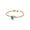 December, variant on Birthstone Rings for Women Heart Shaped Thin Band Stainless Steel Cubic Zirconia Adjustable Open Gold Plated Month Dainty Gold Plated Personalized Gift Jewelry February