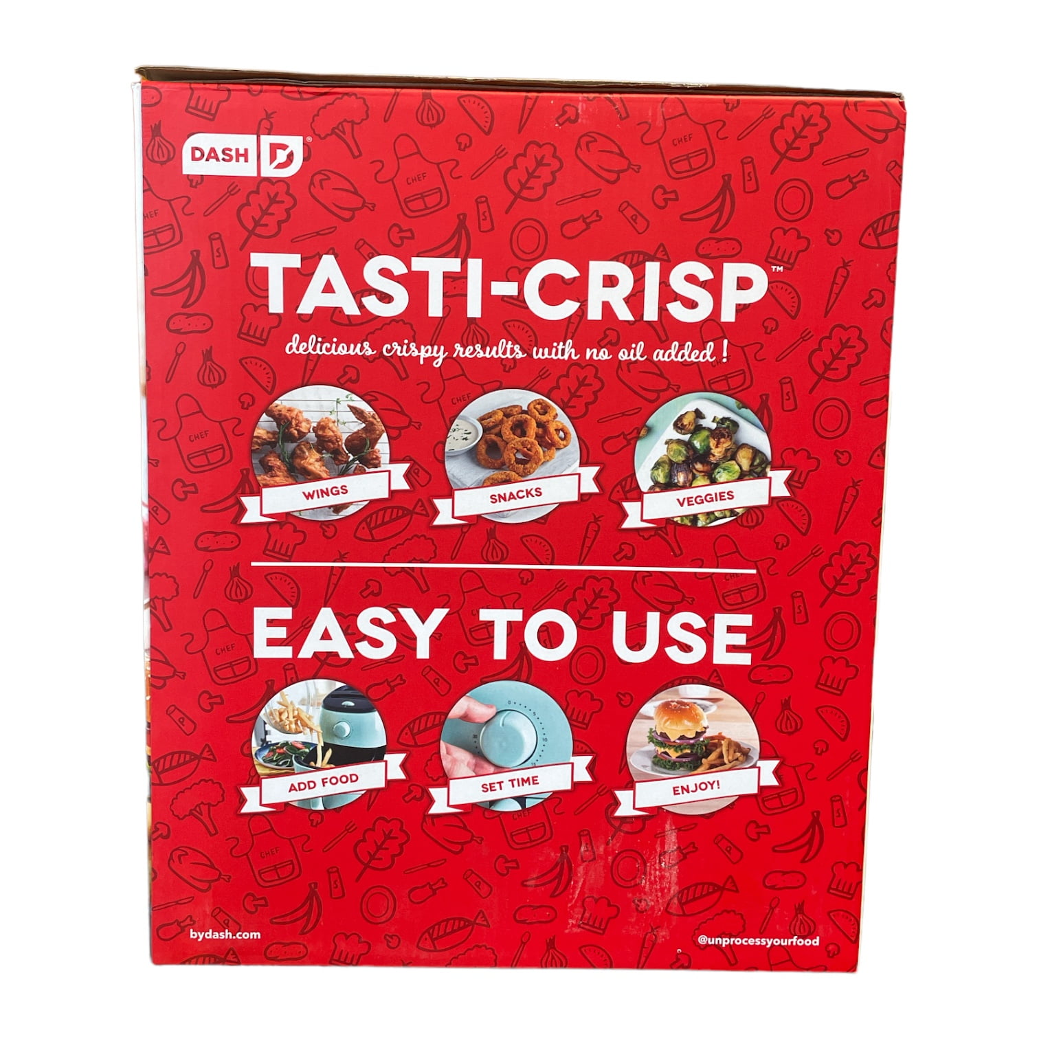 Dash Tasti-Crisp 2.6-Qt. Air Fryer Express - White - Yahoo Shopping