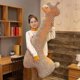 thumbnail image 3 of Fluffy Alpaca Cutest Snuggle Buddy Alpaca Plush Long Neck Plush Toy Sofá Almohada, 3 of 5