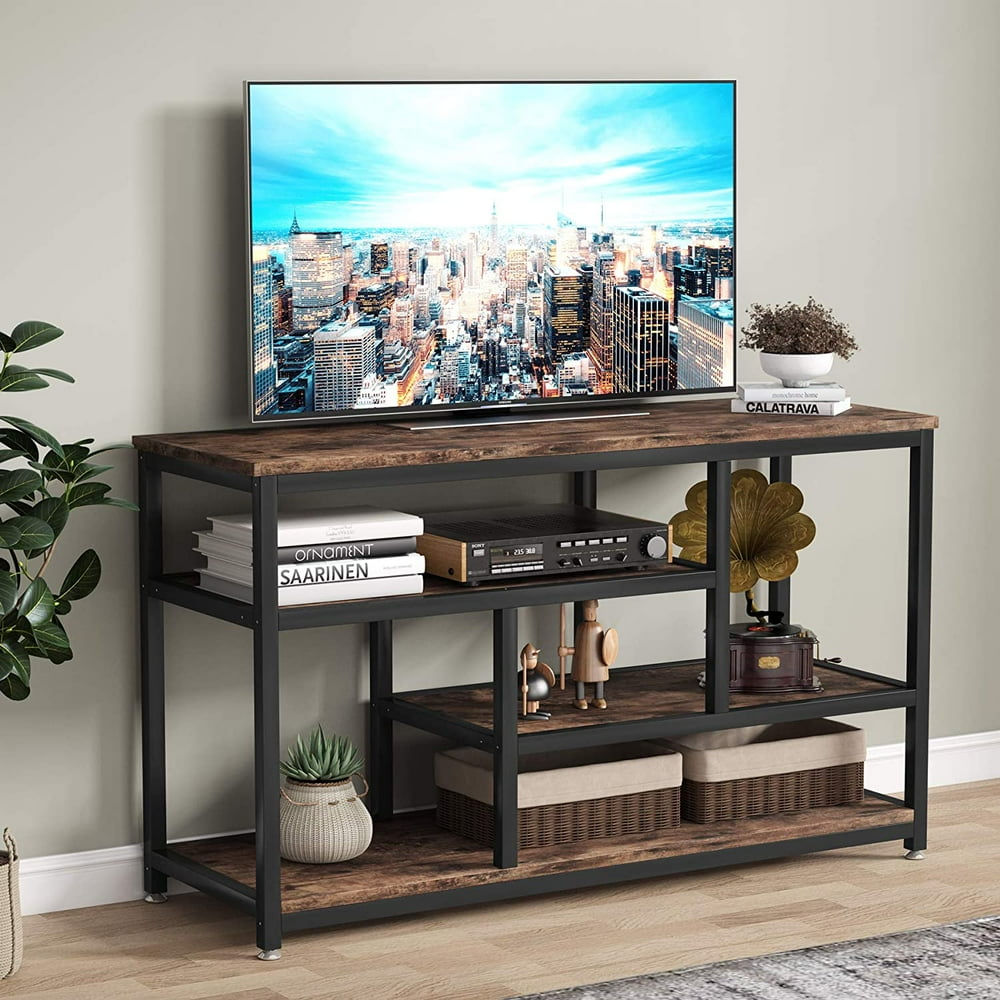 Tribesigns 47 inch TV Stand Media Console with Storage Shelves