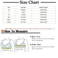 thumbnail image 3 of Bigersell Seamless Bras for Women, Plus Size Wireless Push-up Bras, Floral Lace V-Neck Pull On Padded Bra Wide Straps Back Smoothing Everyday Bras Black XL, 3 of 7