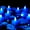 12 Pcs Blue Candles + 1000 Pcs Blue Petals, variant on 1000 Pieces Blue Artificial Rose Petals with 12 Blue Heart LED Tea Lights, Rose Petals, and Candles Set for Proposal, Anniversary, Romantic Night, Wedding Decor