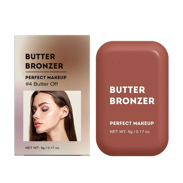 Dvkptbk Powderblusher Beauty Tricolor Relief Rose Three-dimensional Carved Pearl Light Shape High Gloss Powder Blusher Integrated 5g