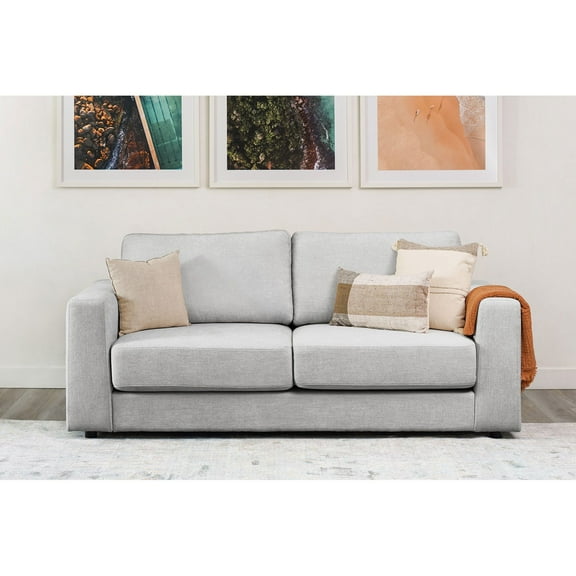 Elliot Stain-Resistant Fabric Sofa, Assorted Colors