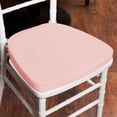thumbnail image 3 of Balsa Circle Cushions for Chiavari Chairs - Blush Pink, 3 of 5
