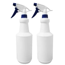 Plastic Spray Bottle 2 Pack 33oz All-Purpose Heavy Duty HDPE Spraying Leak Proof