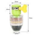 thumbnail image 3 of uds grifo de agua de carbón activado filtración de 6 capas Mini filtro de agua grifo grifo boquilla filtro de agua oso de fresa Electrónica, 3 of 5