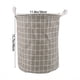 thumbnail image 1 of 1pc Round Dirty Clothes Basket, Laundry Basket, Portable Dirty Clothes Hamper, 1 of 4