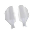 thumbnail image 3 of Siruishop 2x Motorcycle Hand Guards Windshield Handguards for Ybr125 DT125 White, 3 of 8