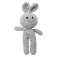 thumbnail image 4 of Conejo de ganchillo para bebé, lindo Animal de peluche hecho a mano, juguete calmante, E65D, 4 of 4