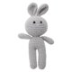 thumbnail image 4 of Conejo de ganchillo para bebé, lindo Animal de peluche hecho a mano, juguete calmante, E65D, 4 of 4