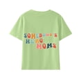 thumbnail image 4 of Zwiiyzr 3-14Y Toddler Baby Boys Girl Summer Shirts Comfortable Solid Color Print Round Neck Short Sleeve Cotton T-Shirt Top Green, 4 of 5