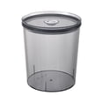 thumbnail image 1 of Cubo transparente sellado para almacenar alimentos mtvxesu, diseño apilable de 146 oz, sello de silicona a prueba de humedad, varios tamaños y colores: ideal para guardar comestibles, refrigerios,, 1 of 1