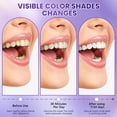 thumbnail image 6 of Purple Teeth Whitening Strips,Purple Whitening Strips,Portable Whitening Strips Purple for Home & Travel,Gentle for Surface Stain Reduction & Natural Shine(14pieces), 6 of 8