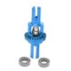 thumbnail image 3 of 1:28 RC Car Diferencial Reemplazo Pieza de Repuesto de Metal Accesorio de Coche RC para azul, 3 of 9