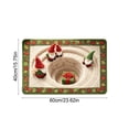 thumbnail image 6 of KKOUHVY Christmas Rug, Super Soft Cozy Christmas Door Mat, Non-slipped & Absorbent Xmas Front Door Rug for Indoor Entryway, 24x16 inch, 6 of 6