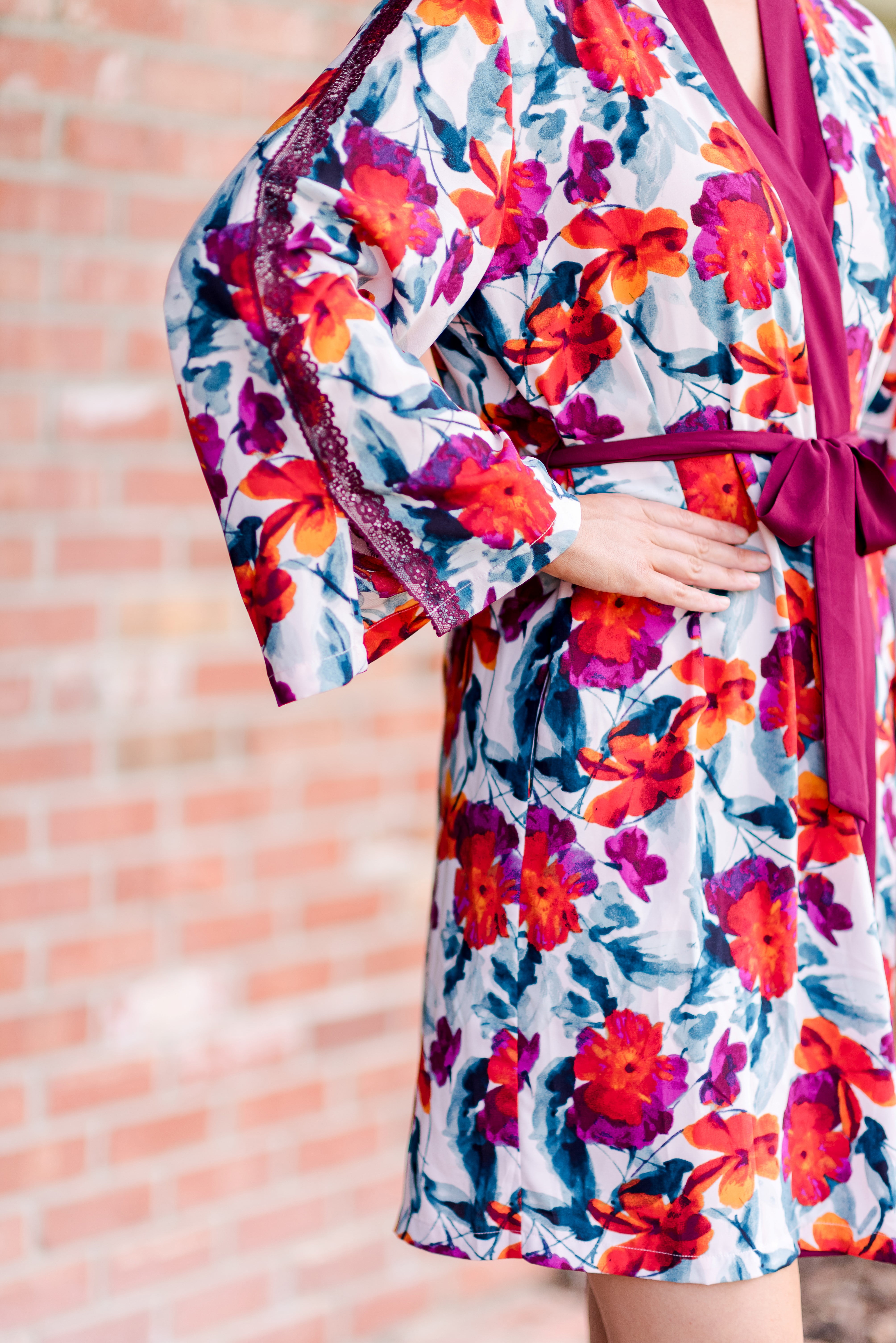 The Pioneer Woman's Bell Sleeve Robe, Women's