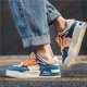 thumbnail image 5 of Zapatillas de deporte para hombre, zapatos de skate transpirables informales a la moda para hombre, zapatos vulcanizados con plataforma cómoda, calzado deportivo para exteriores, 5 of 5