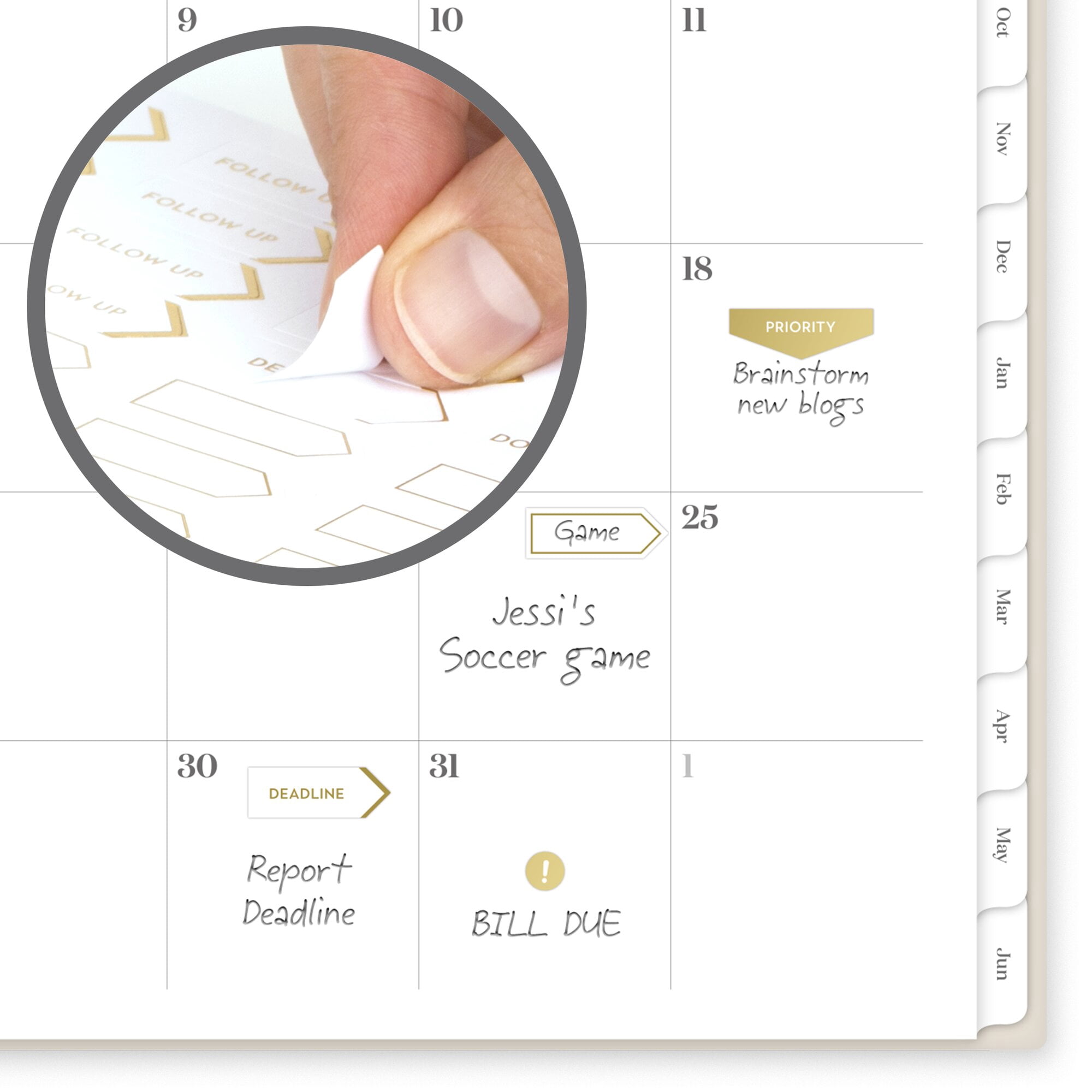 Mead Cambridge WorkStyle Balance Academic 2026-2027 Weekly Monthly Planner